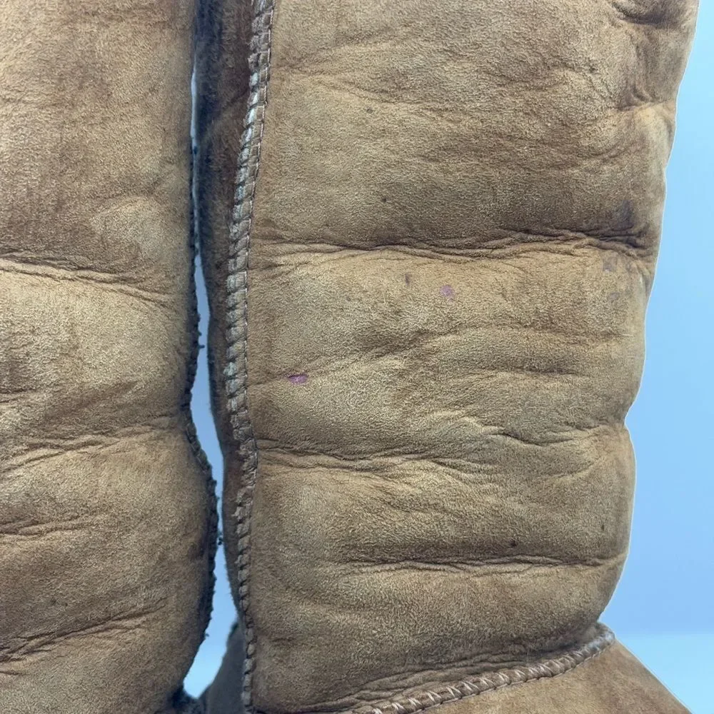 Used‎ size 6 Chestnut Tall Uggs